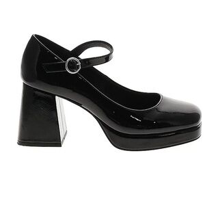 Steve Madden Tiffane Patent Mary Jane Platform Heels Women’s 8 M Black Y2K Twee